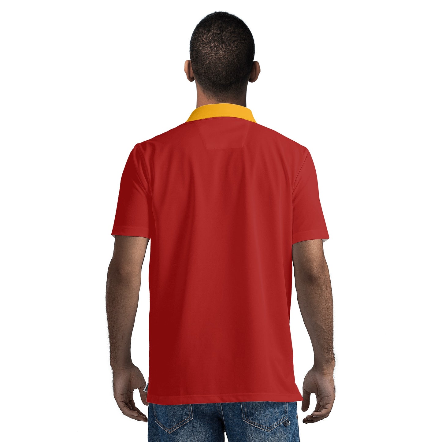 Mad Papaya Red Polo Shirt