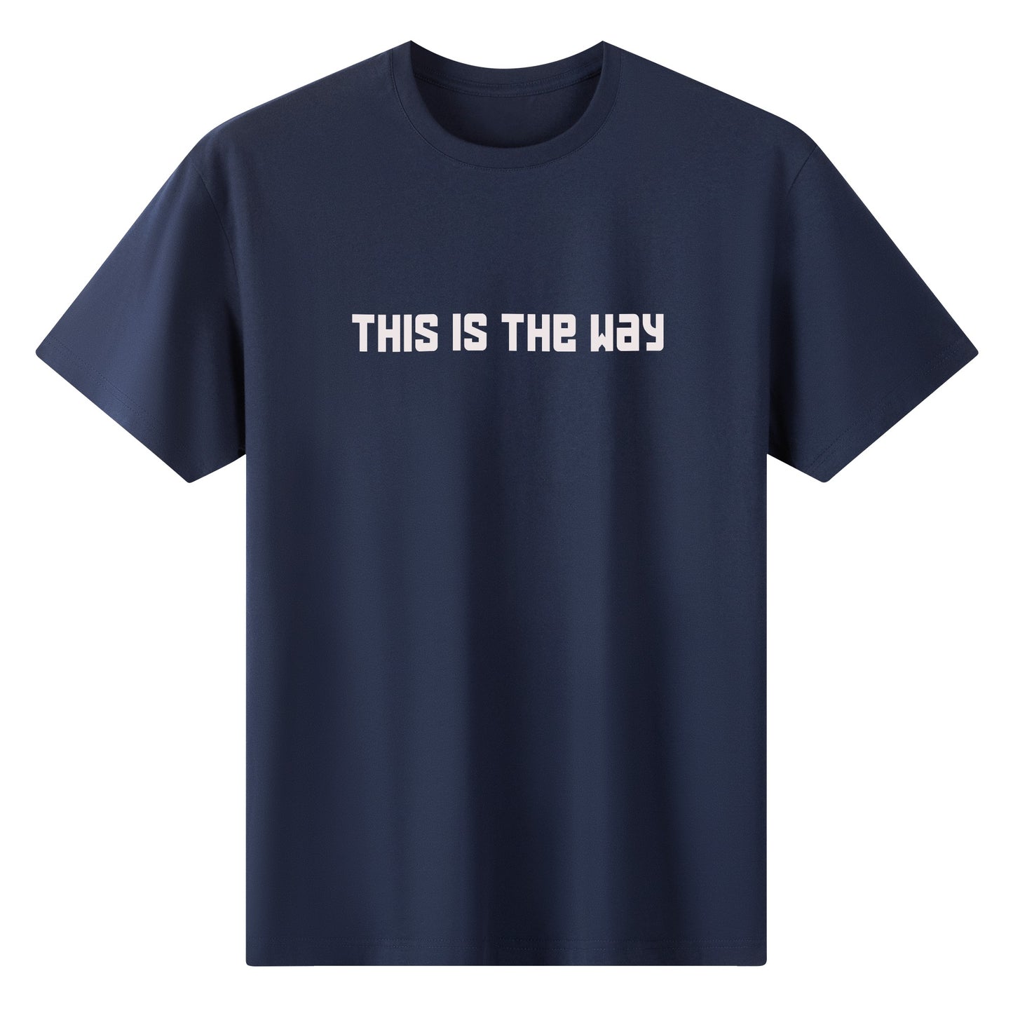 Mad Papaya -This is the way - Women's Cotton Front Back Printing T Shirt