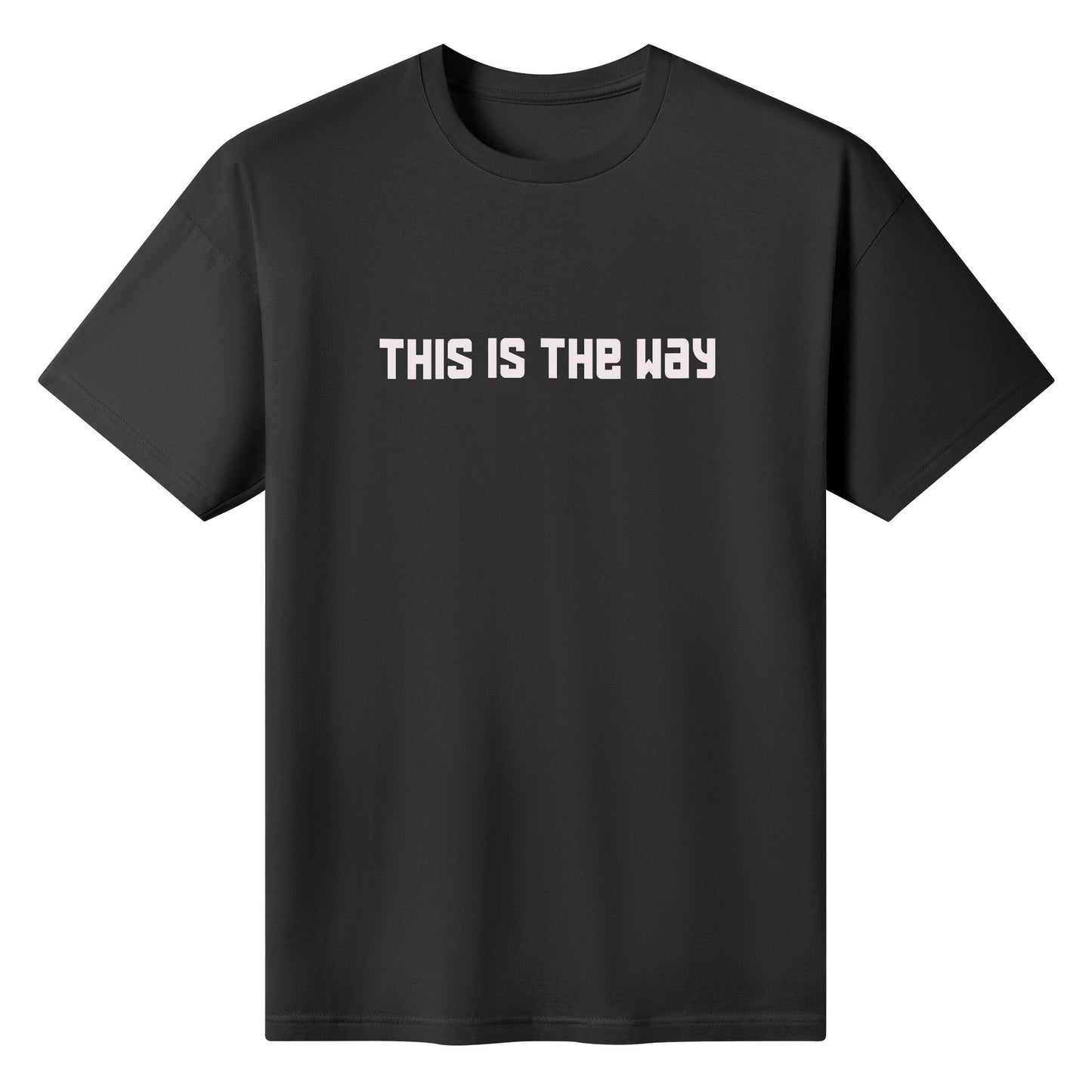 Mad Papaya -This is the way - Women's Cotton Front Back Printing T Shirt