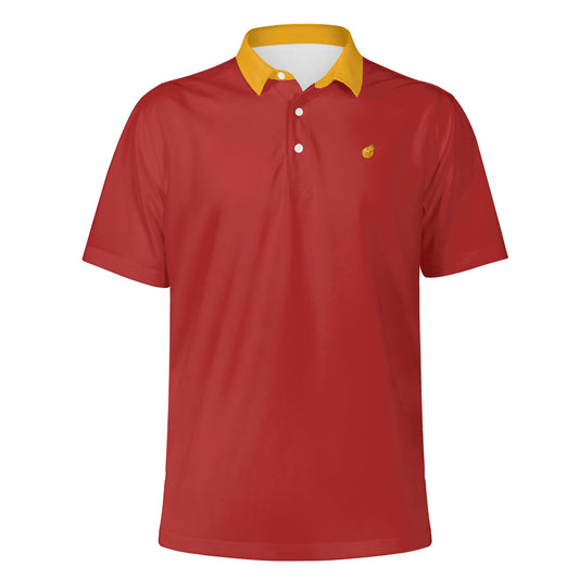 Mad Papaya Red Polo Shirt