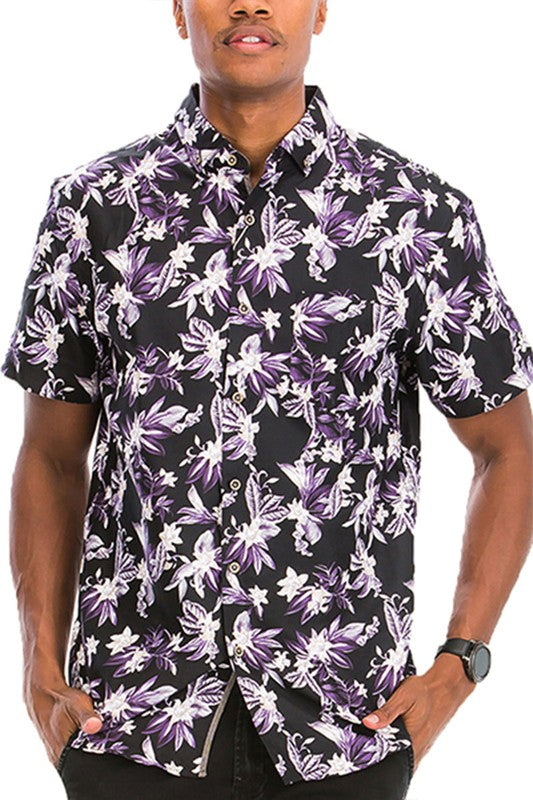 HAWAIIAN BUTTON DOWN SHIRT