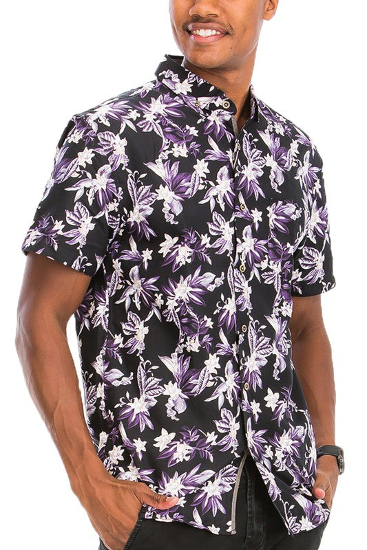 HAWAIIAN BUTTON DOWN SHIRT