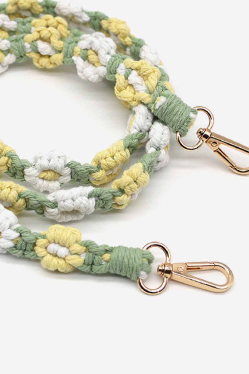 Macrame Flower Lanyard