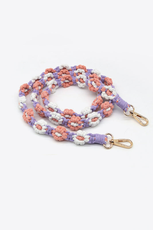 Macrame Flower Lanyard