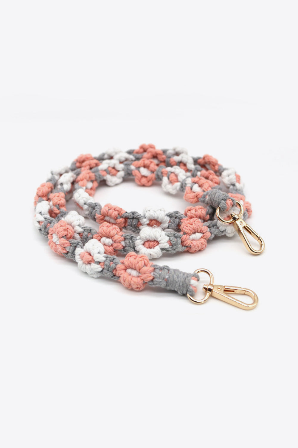 Macrame Flower Lanyard