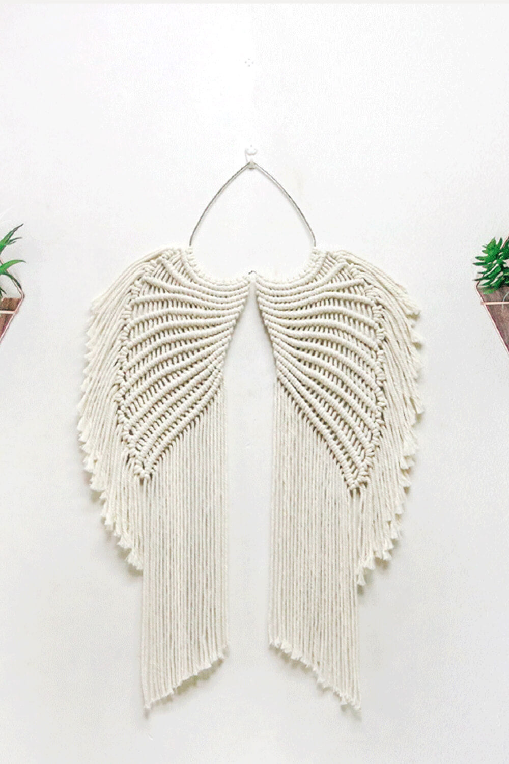 Macrame Angel Wings Wall Hanging