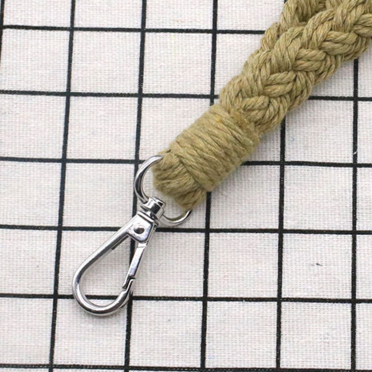 Assorted 4-Piece Macrame Keychain