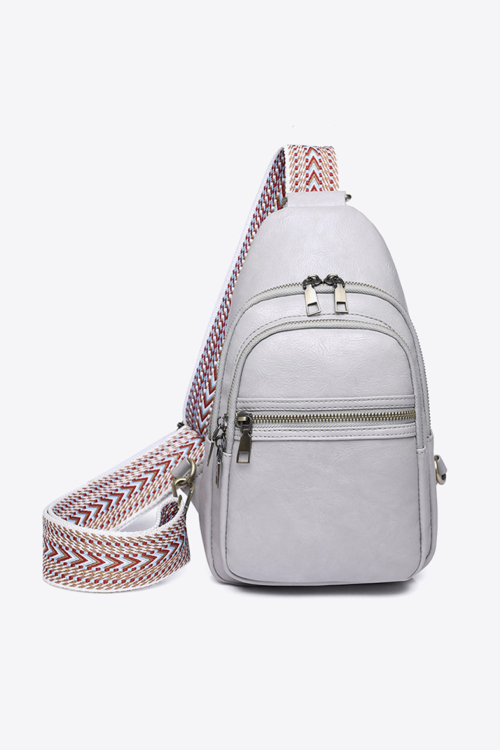 It's Your Time PU Leather Sling Bag