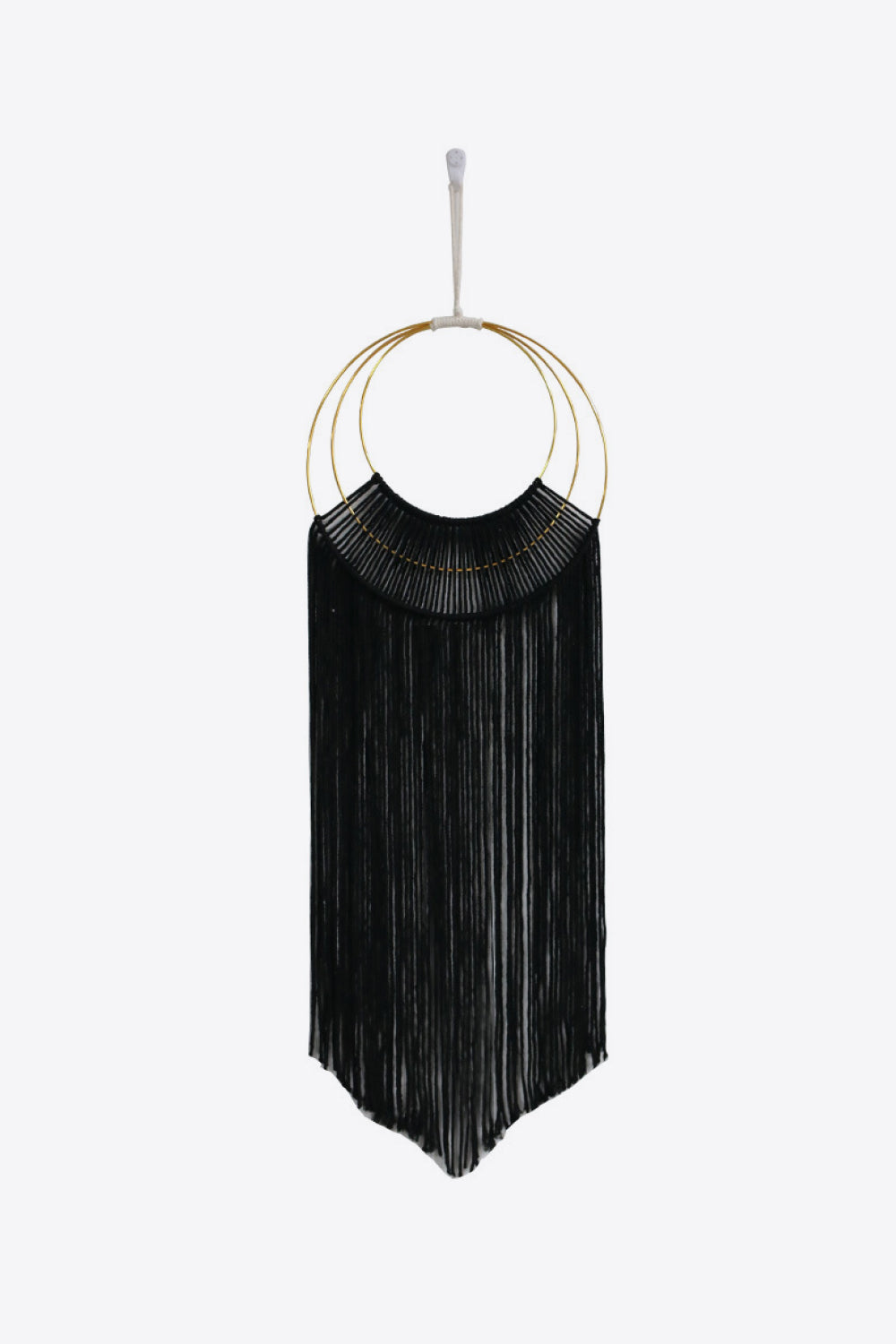 Hoop Fringe Macrame Wall Hanging